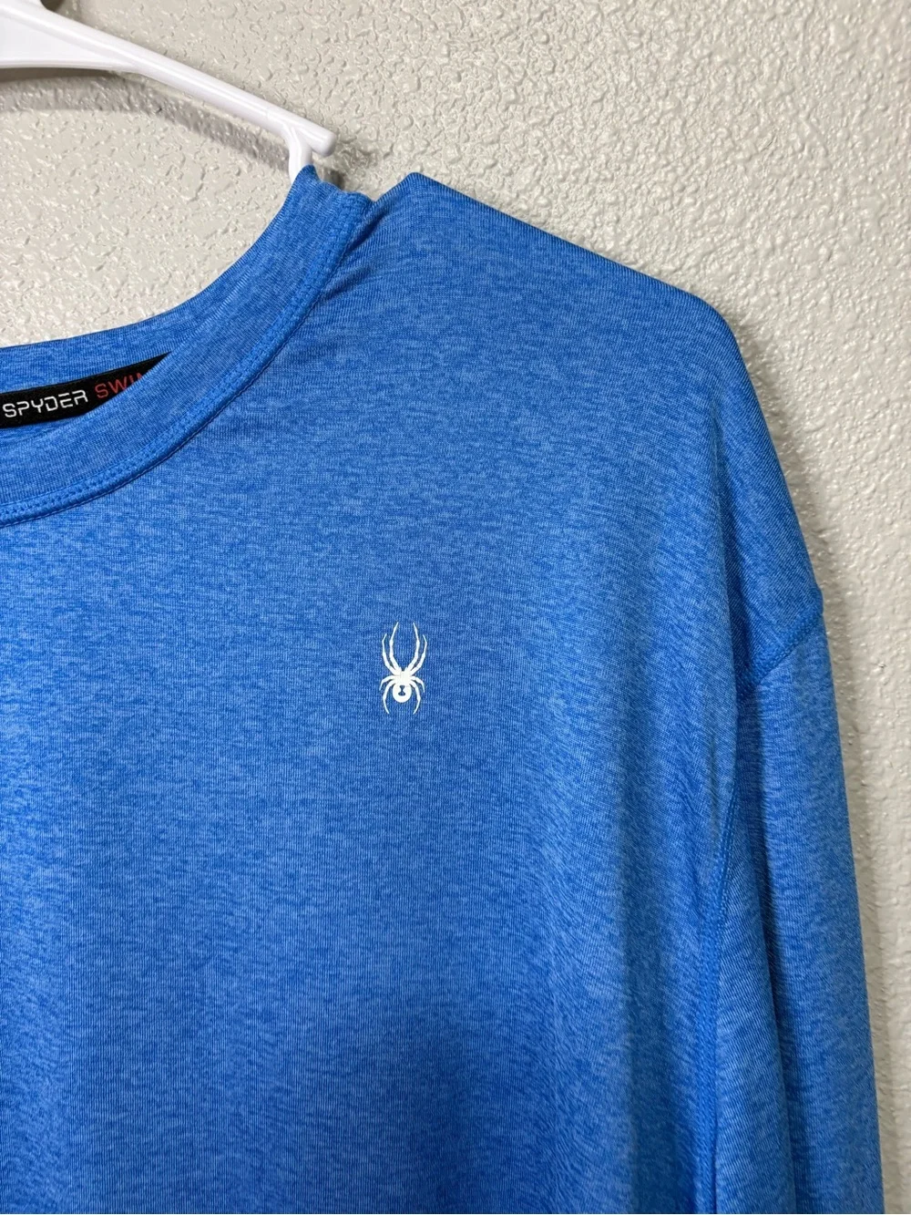 Spyder Men’s UPF 50+ Long Sleeve Rash Guard Swim Shirt – XXL